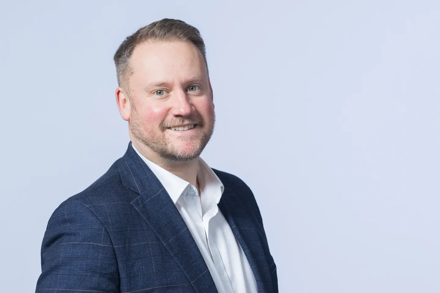 A picture of Ali Shaw against a pale grey background